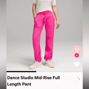 brand new with tags SONIC PINK DANCE STUDIO PANTS